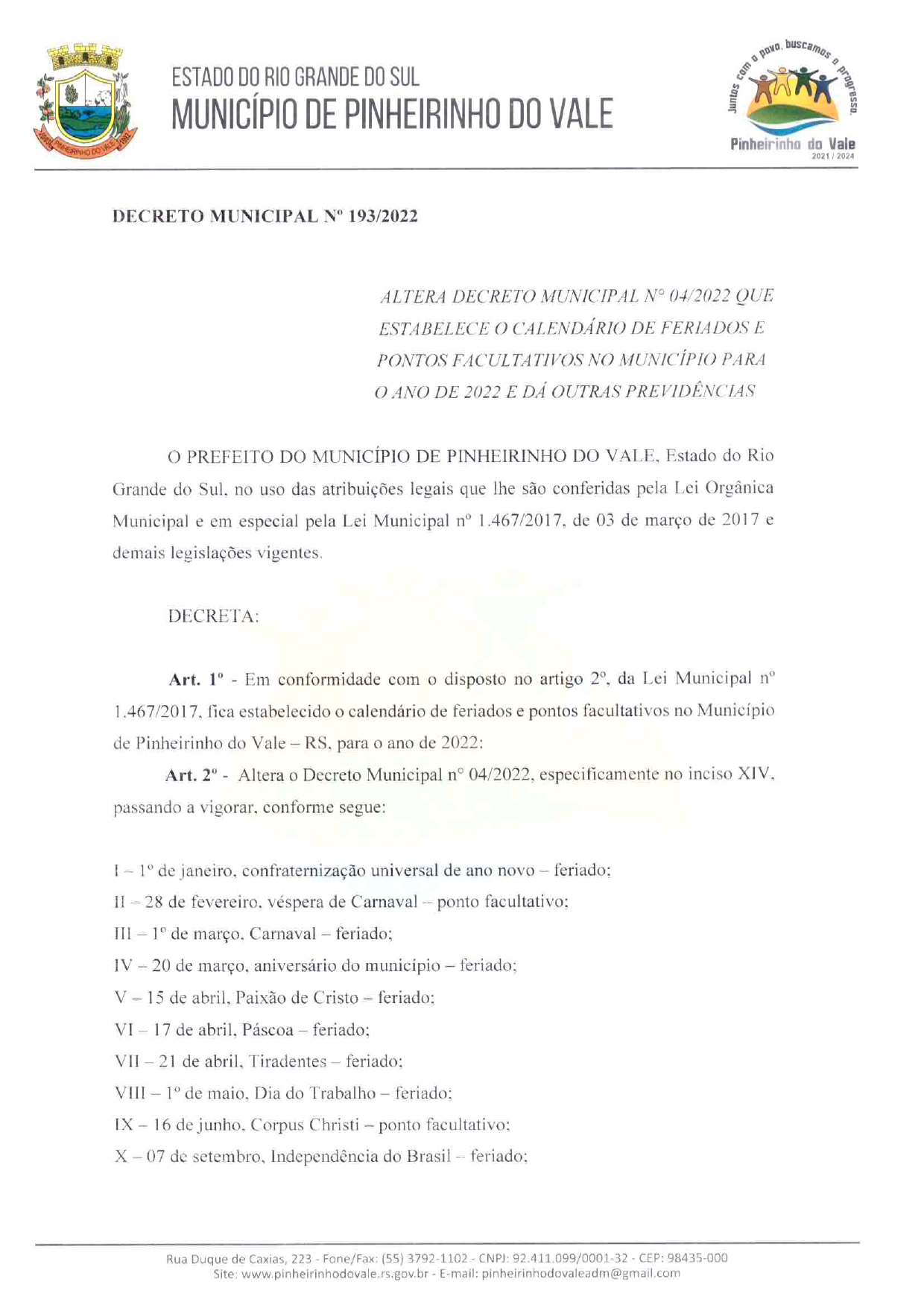Decreto 193 2022 page 0001